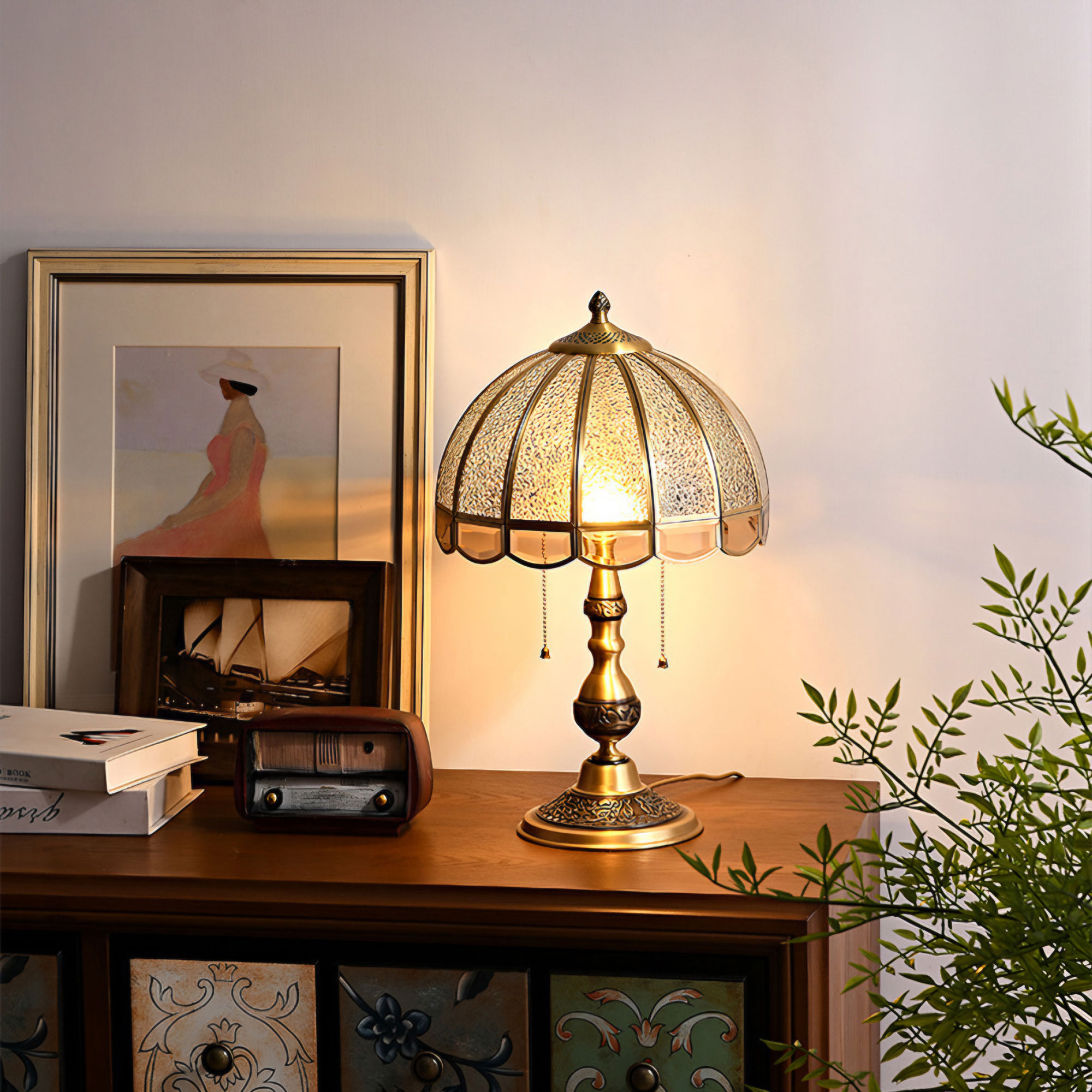 AFRA Modern Brass Table Lamp (7)