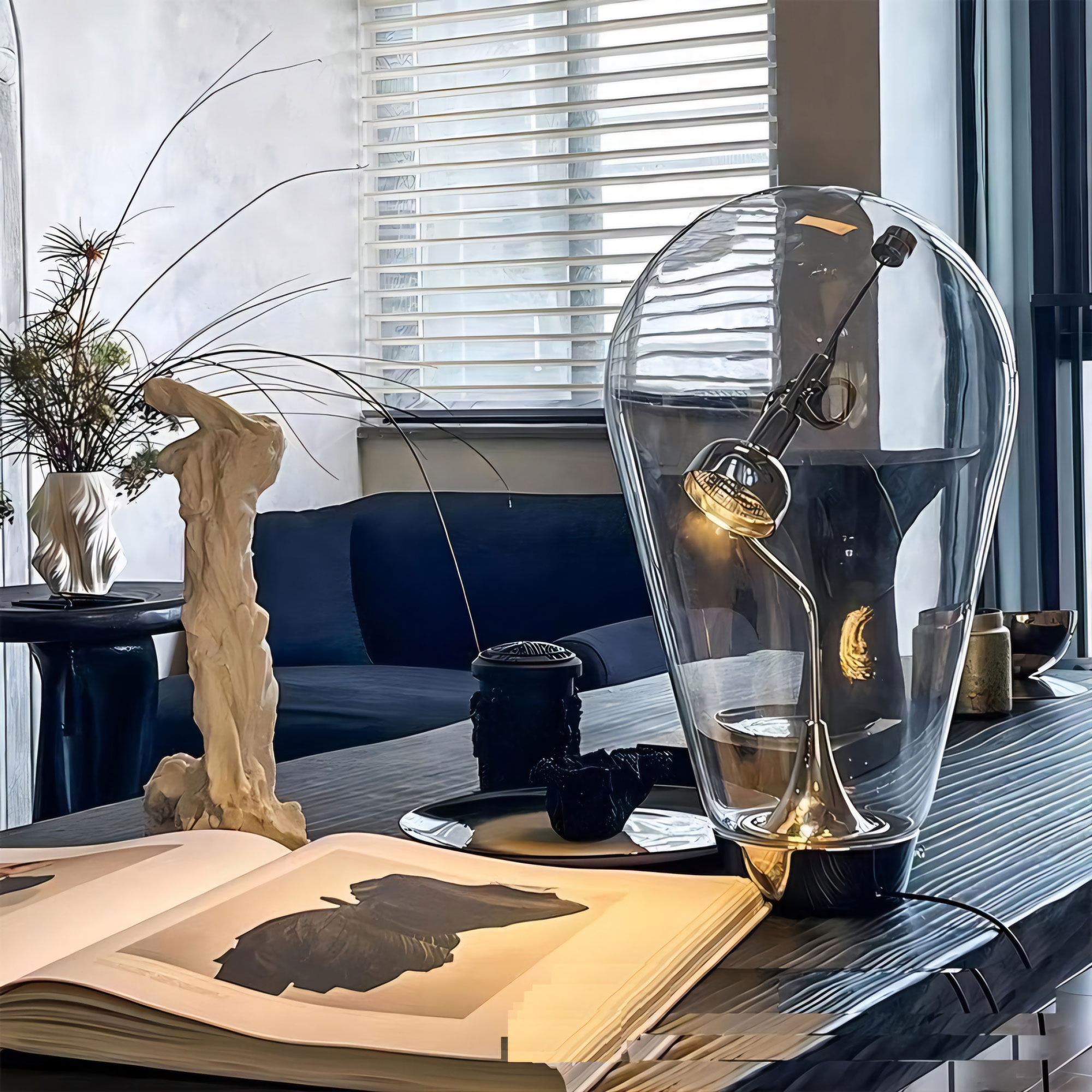 Axyaa Gravitational LED Table Lamp (6)